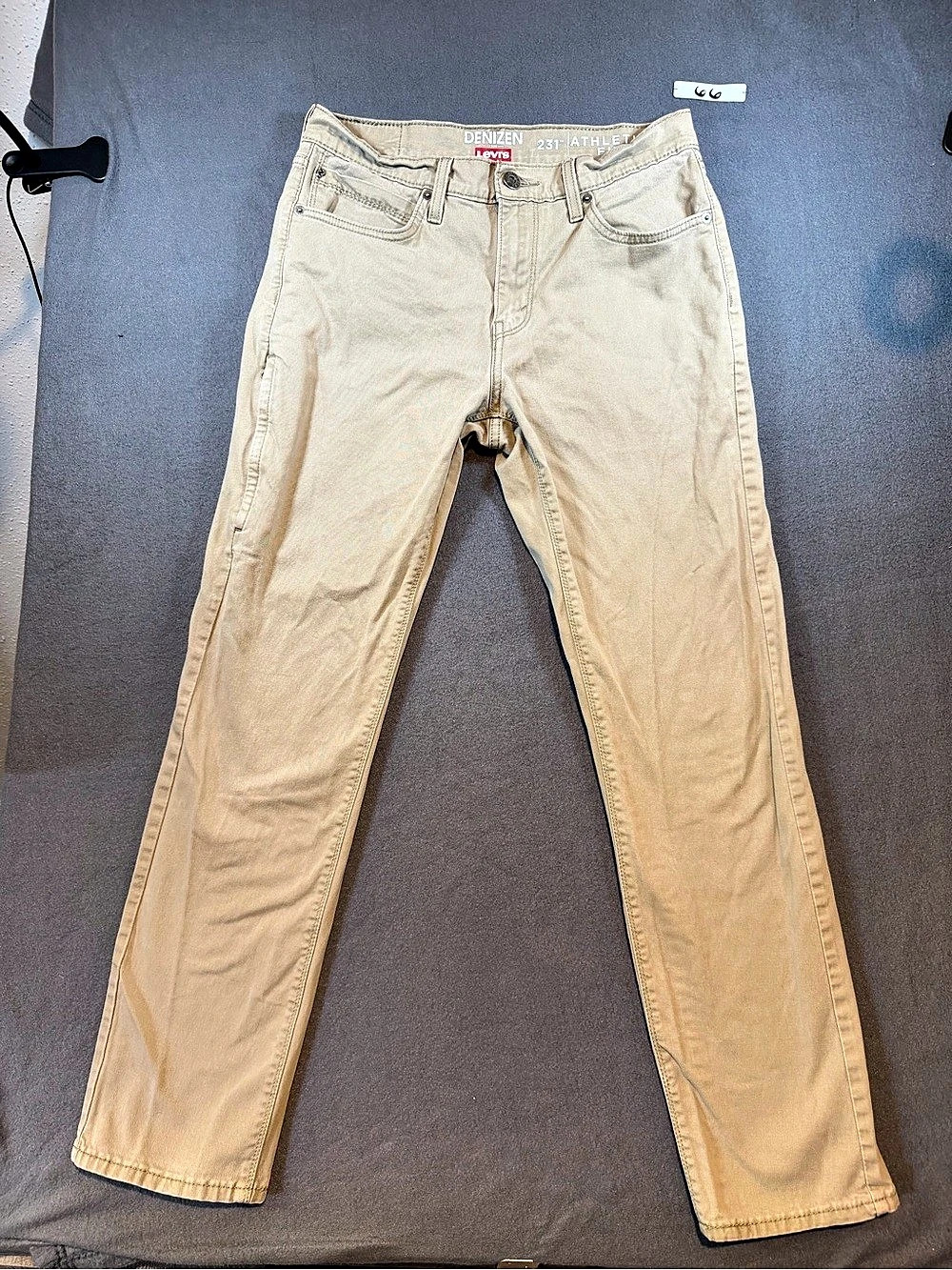 Levi's Denizen 231 Athletic Fit Athletic Fit Jeans in Beige